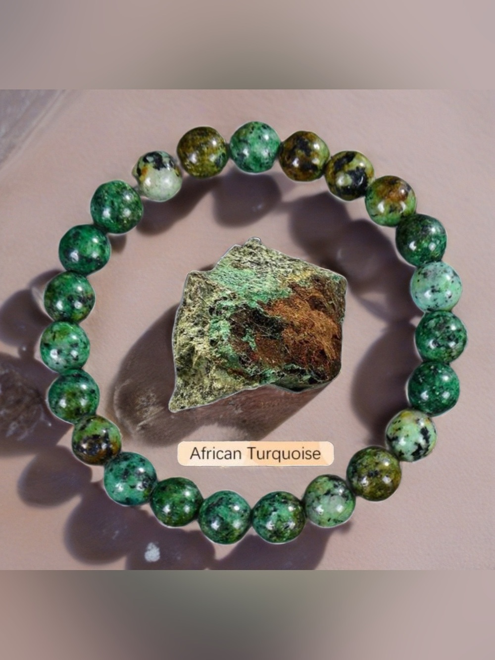 Natural Healing Crystal Stone Beaded Stretch Bracelet 6mm - Picture 2 of 7